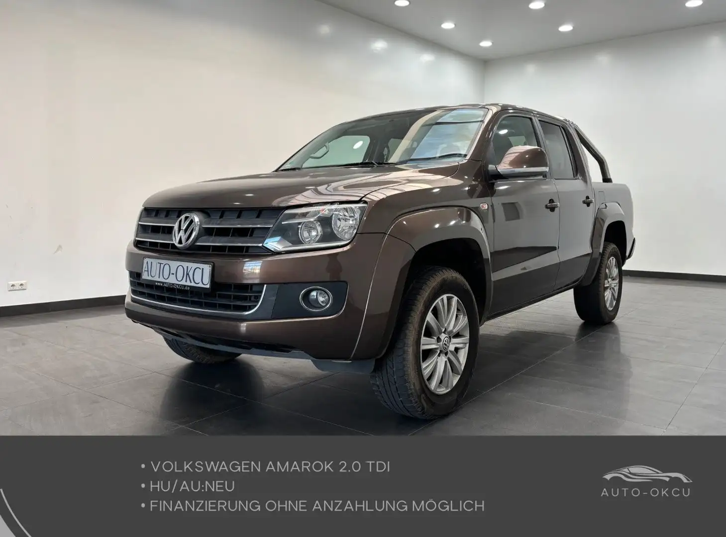 Volkswagen Amarok 2.0 TDI Highlin DoubCab KLIMA/PDC/AHK/LKW Brun - 1