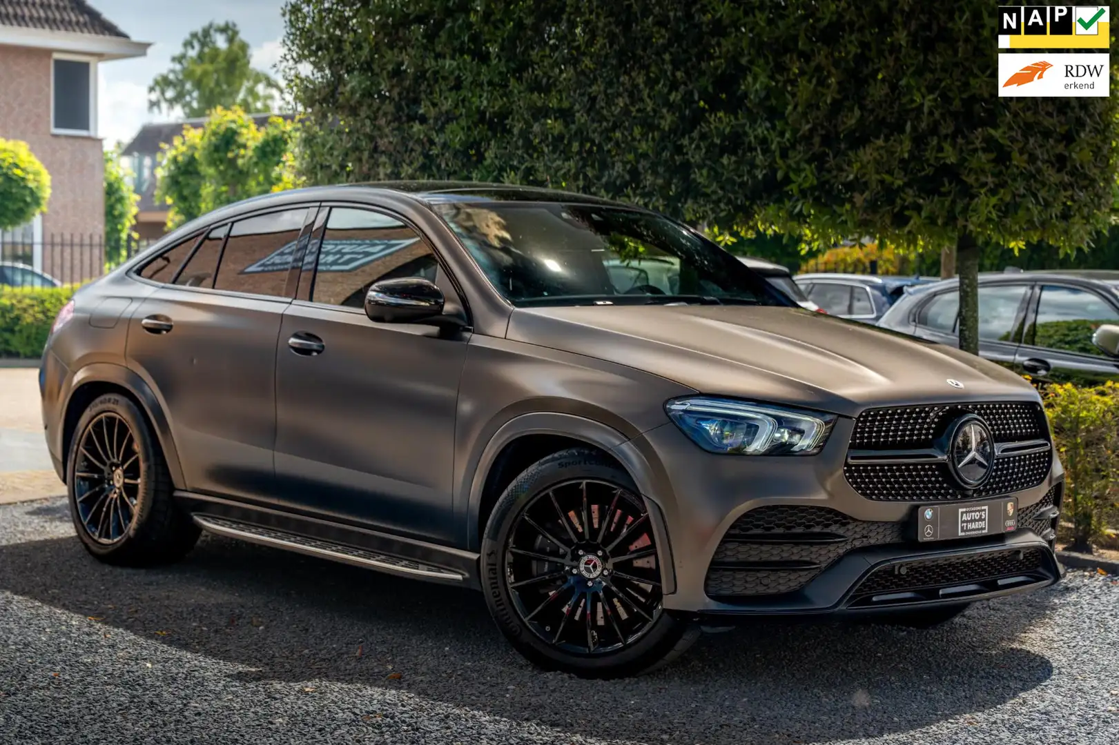 Mercedes-Benz GLE 350 Coupé de 4MATIC AMG 320 PK Luchtvering Trekhaak Pa Marrone - 1