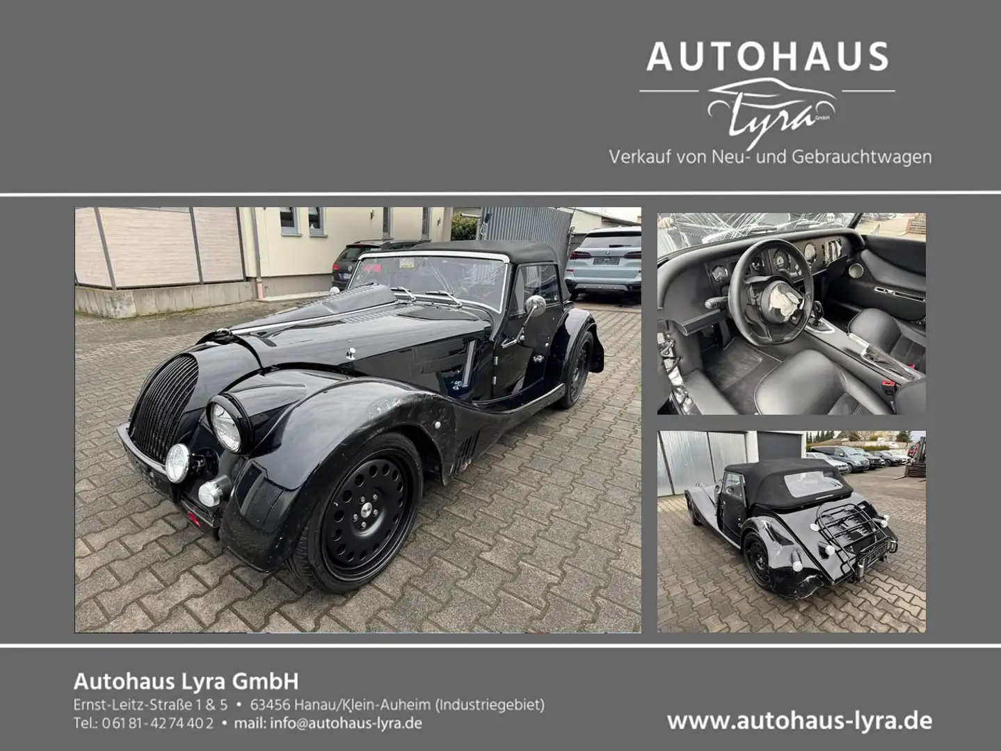 Morgan Plus Six Negru - 1