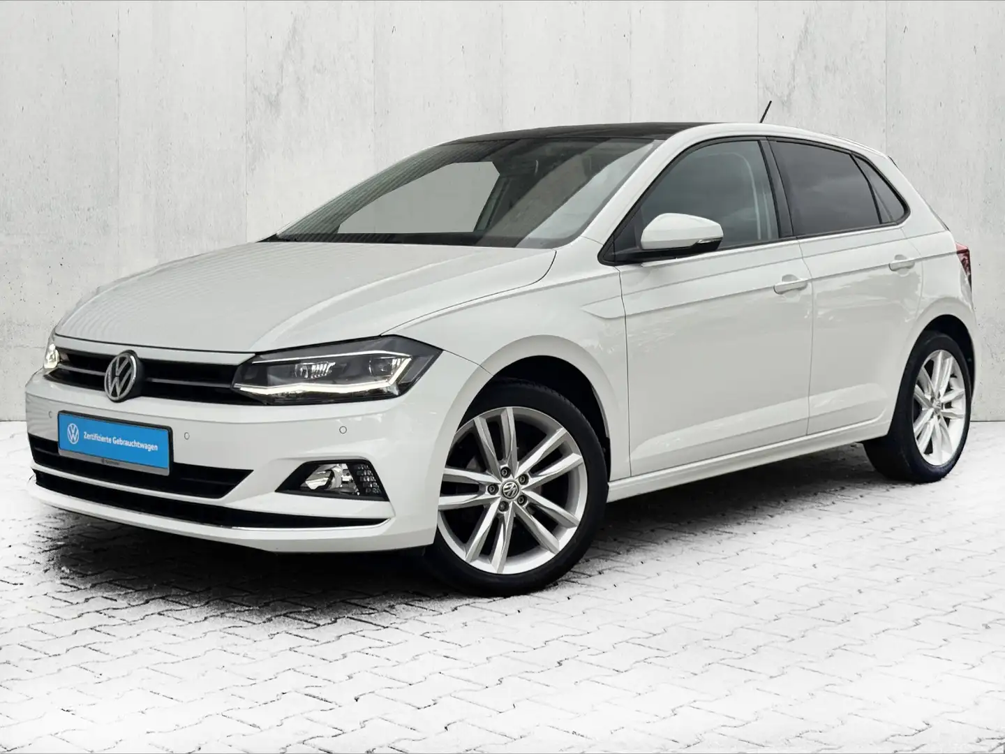 Volkswagen Polo 1.0 TSI Highline *LED*PANO*APP*ACC* Blanco - 2