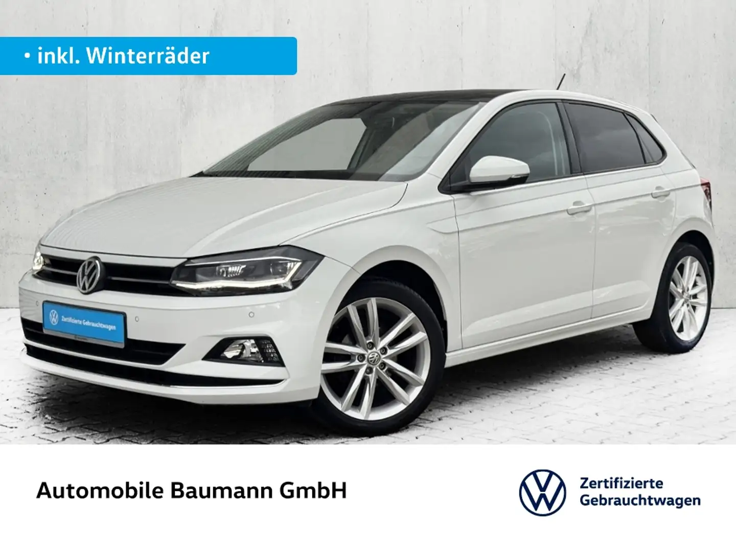 Volkswagen Polo 1.0 TSI Highline *LED*PANO*APP*ACC* Blanco - 1