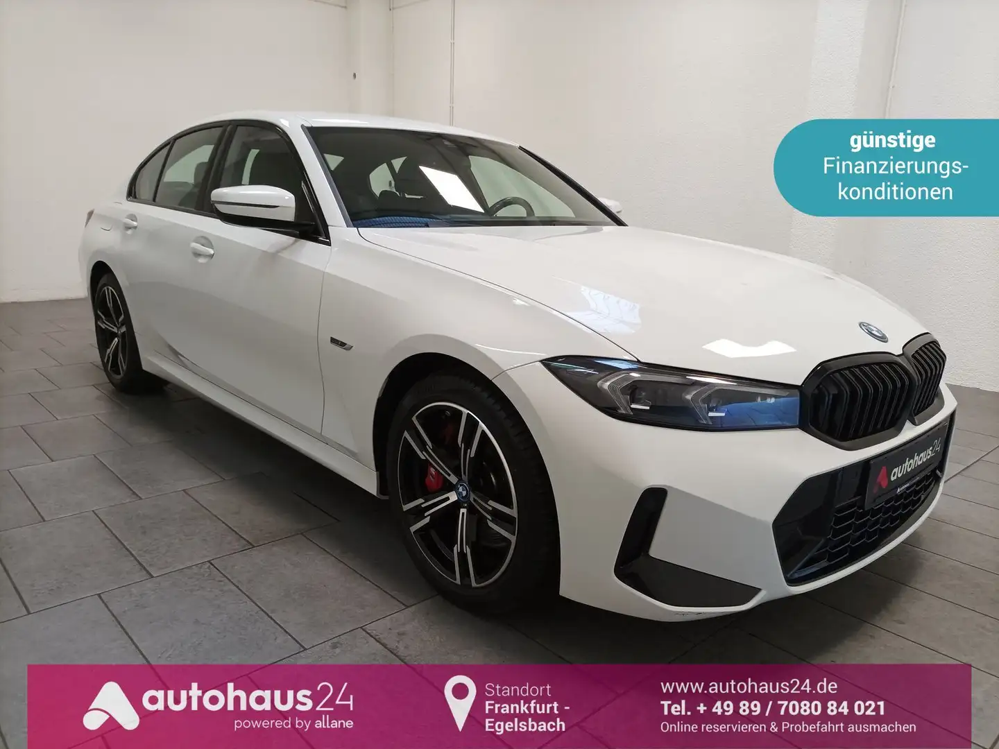 BMW 320 3er - 320 e M Sport Navi|LED|Lenkr & Sitzhzg. Alb - 1