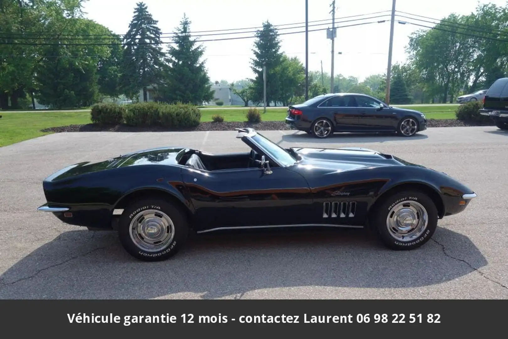 Chevrolet Corvette Stingrey  L48 1969 Tout compris Чорний - 1