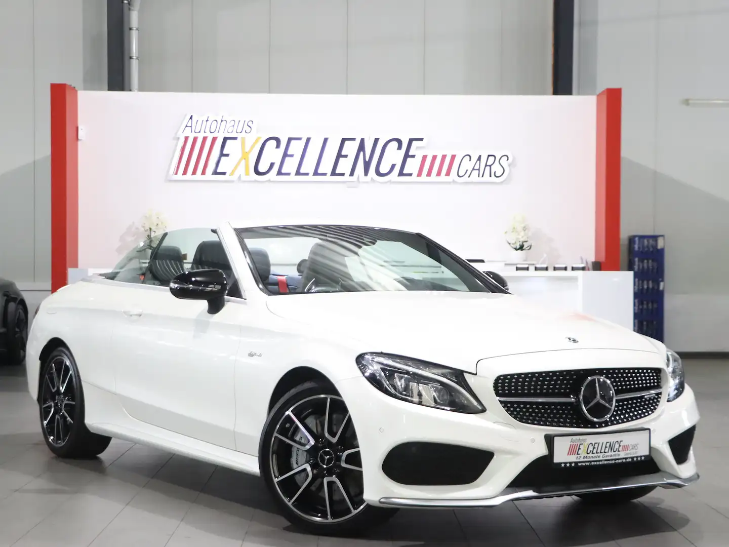Mercedes-Benz C 43 AMG CABRIO 4Matic / PERFORMANCE-SITZE / LED Blanco - 1