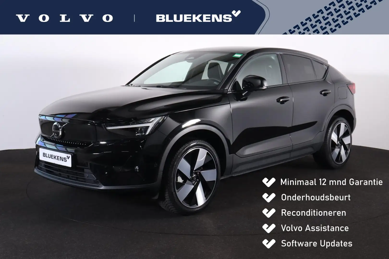 Volvo C40 Recharge Twin Ultimate 78 kWh - Panoramadak - Inte Zwart - 1