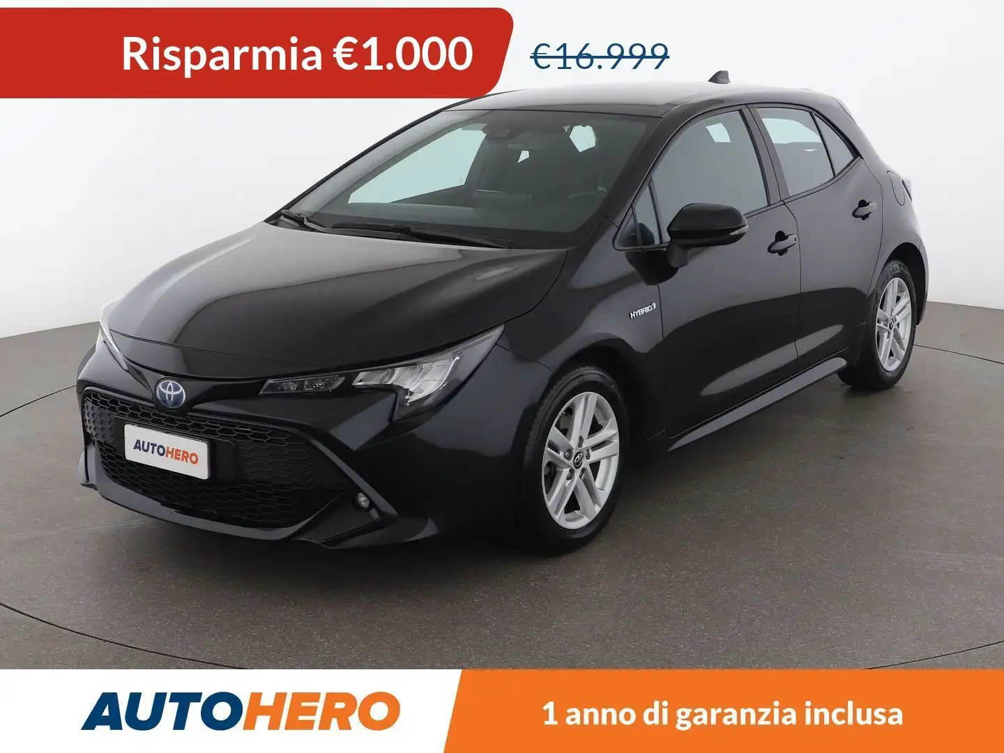 Toyota Corolla 1.8 Hybrid Active FHEV Zwart - 1