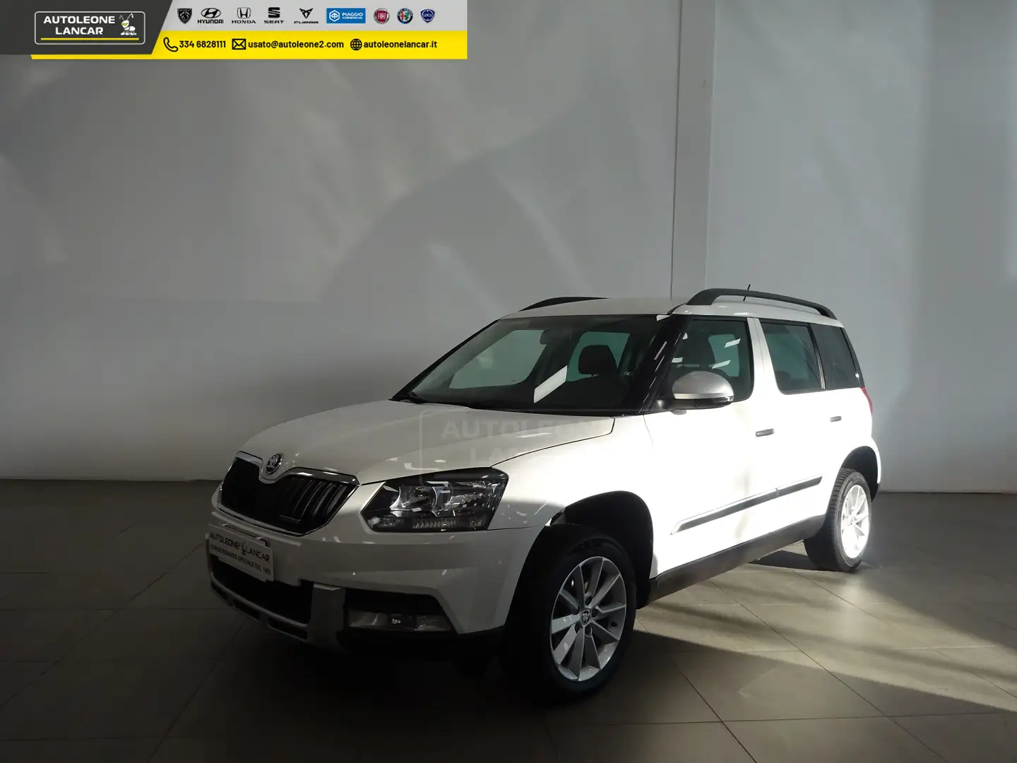 Skoda Yeti 1.6 tdi Ambition GreenLine 105cv Bianco - 1