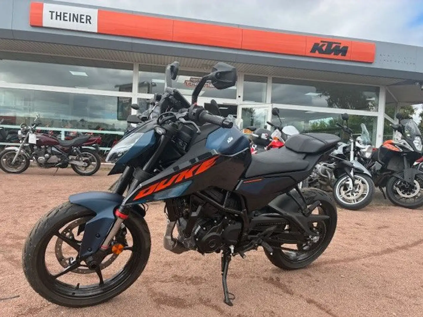 KTM 125 Duke inkl. QUICKSHIFTER Azul - 2