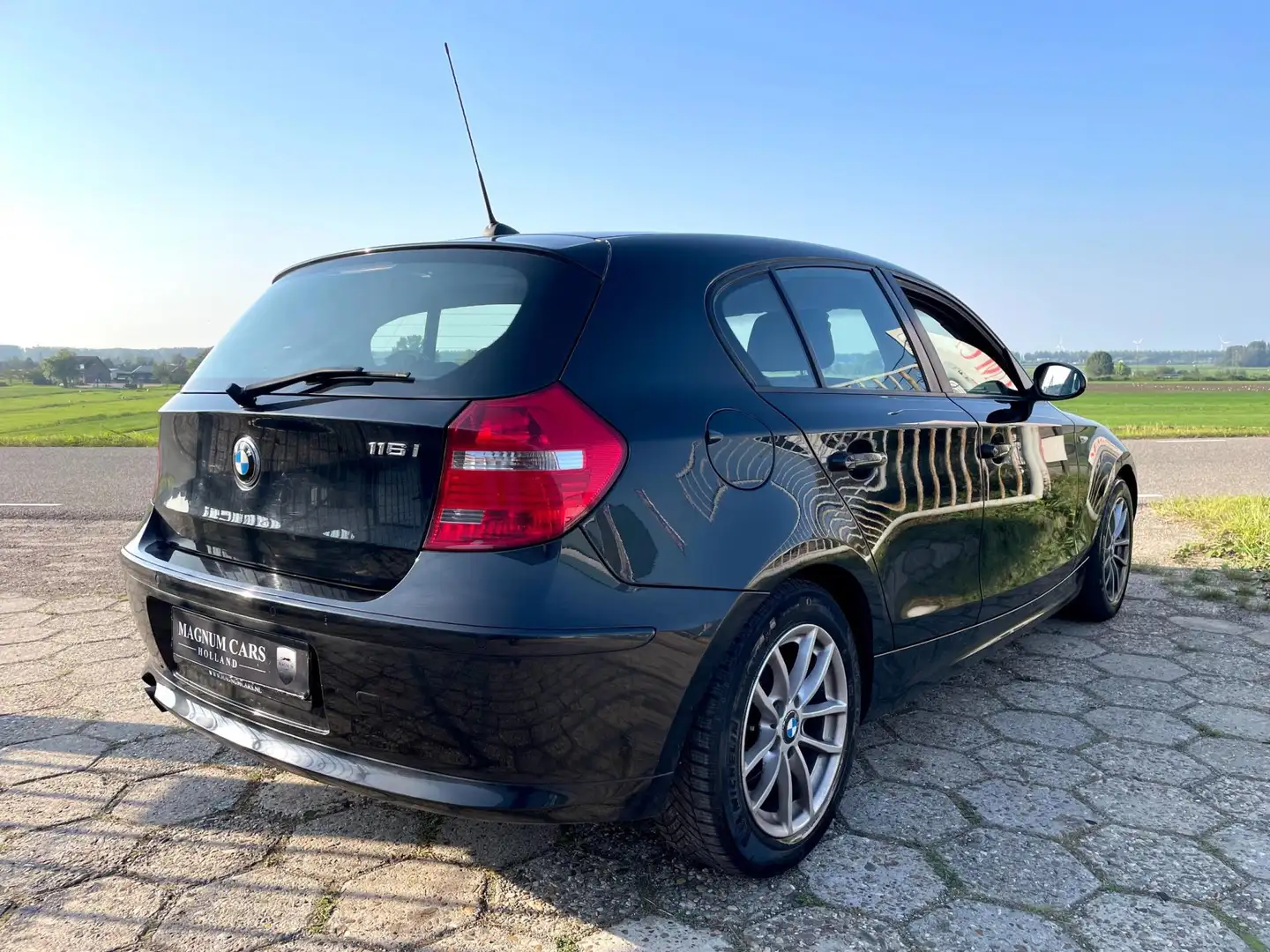 BMW 116 1-serie 116i 5DR AIRCO CRUISE CONTROL PARKEERSENSO Чорний - 2