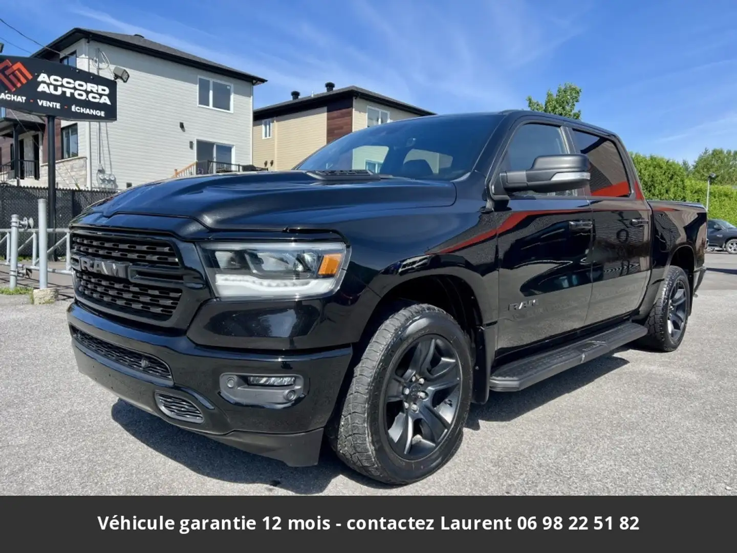 Dodge RAM Sport Night 12P 5.7L 4x4 Tout compris hors homolog Noir - 1