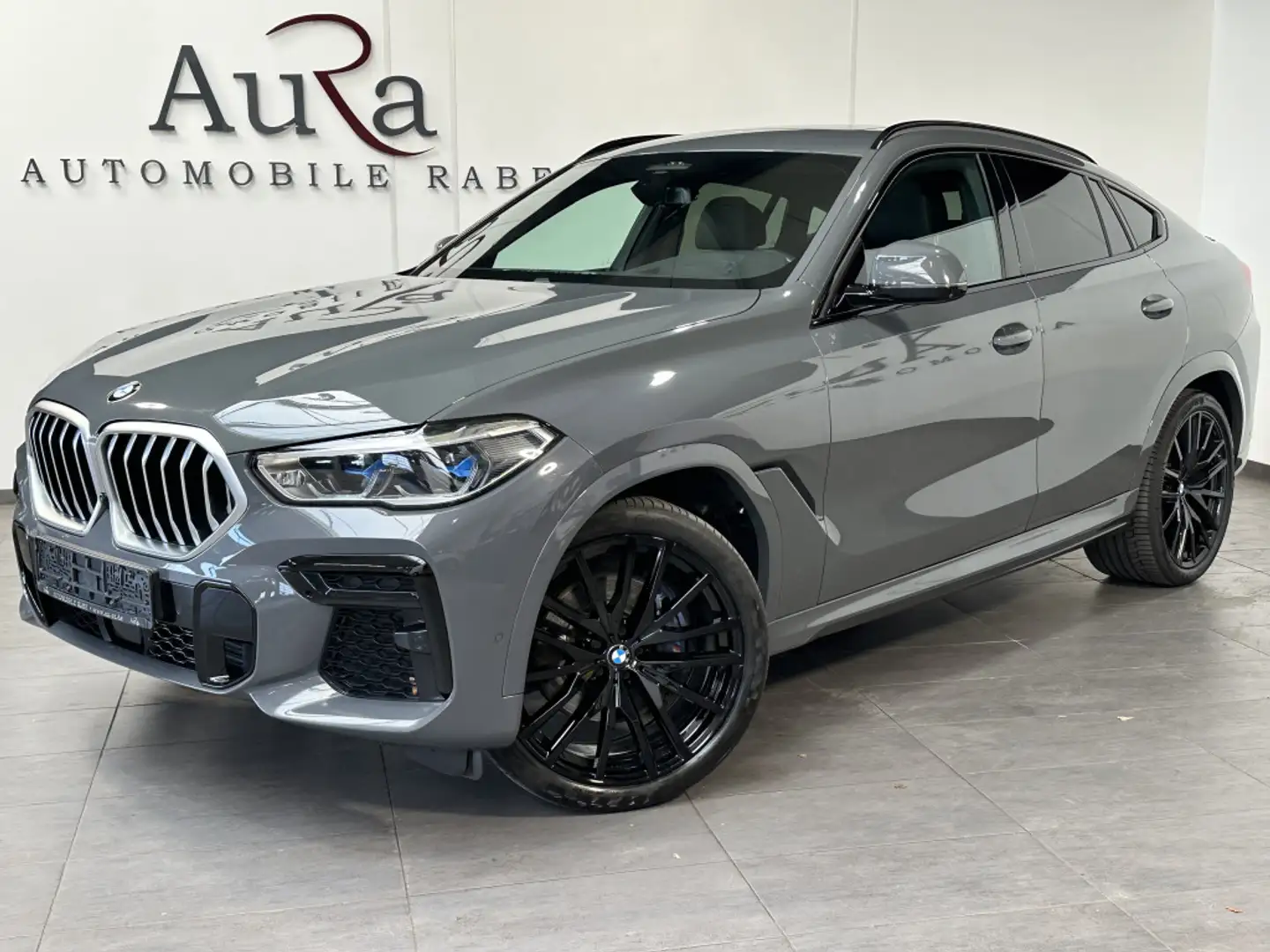 BMW X6 xDrive30d M-Sport NAV+LASER+AHK+PANO+HEAD-UP Grau - 2