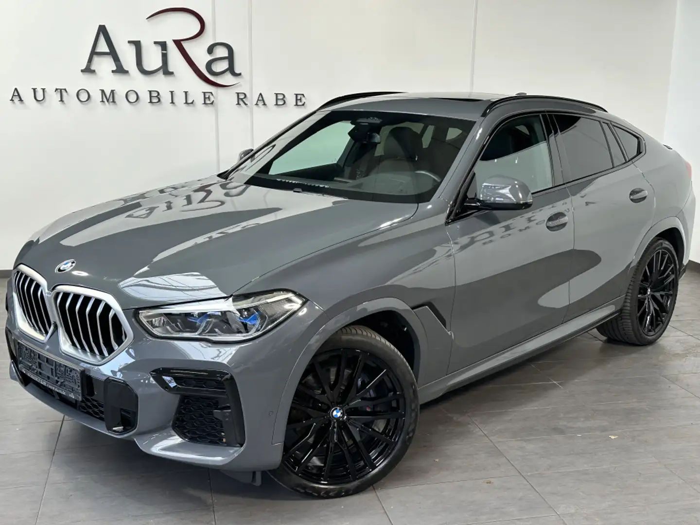 BMW X6 xDrive30d M-Sport NAV+LASER+AHK+PANO+HEAD-UP Grau - 1