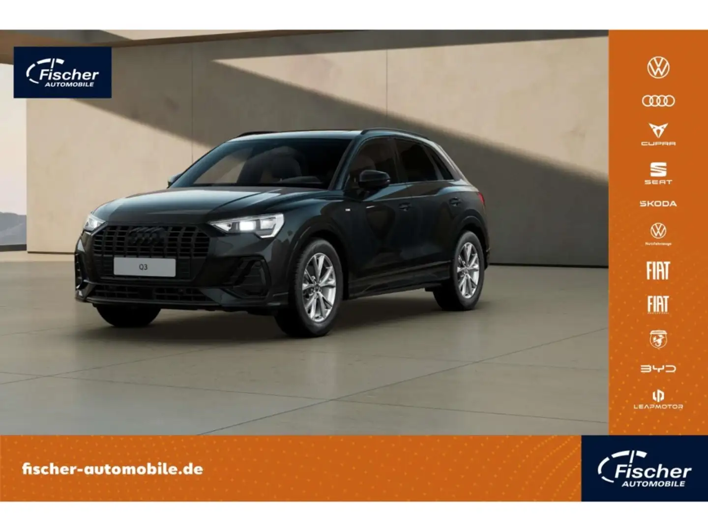 Audi Q3 35 TFSI S line Schwarz - 1