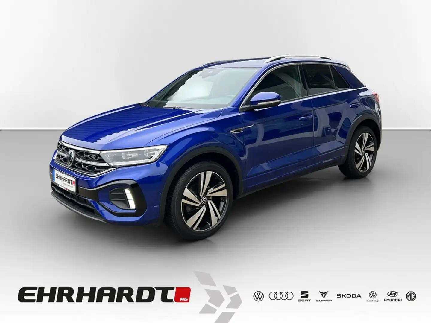 Volkswagen T-Roc 1.5 TSI DSG R-Line AHK*BEATS*IQ-LIGHT*NAV*SHZ*A... Blau - 1