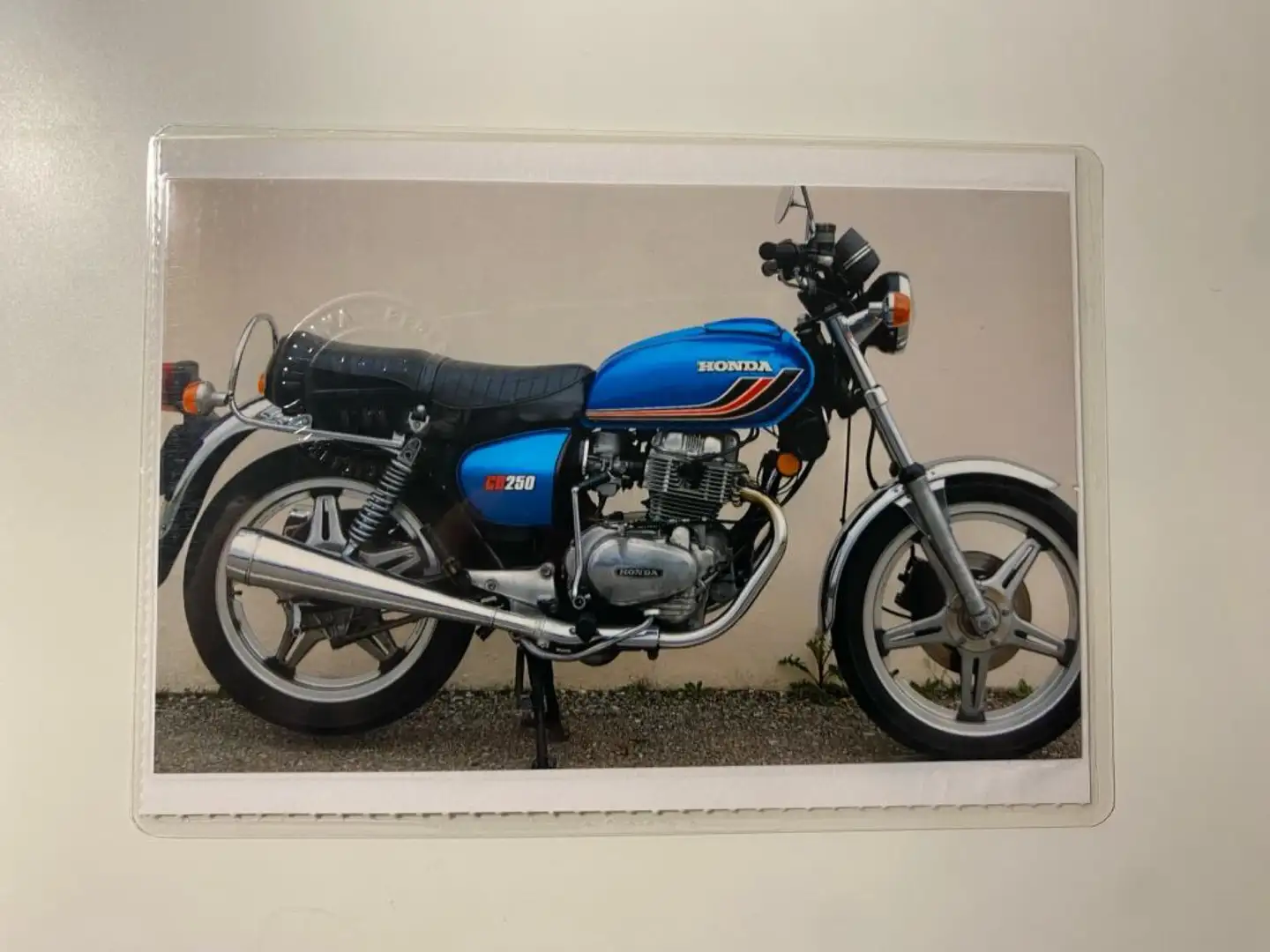 Honda CB 250 Honda CB 250T Blauw - 1