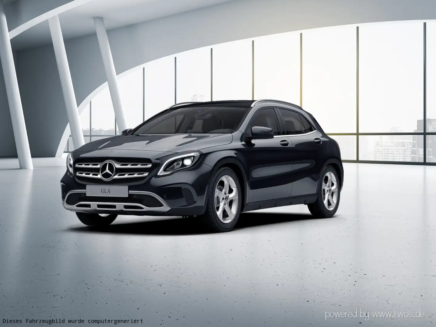 Mercedes-Benz GLA 180 GLA 180 Urban/Navi/Pano.-Dach/Autom./Klima/LED Schwarz - 2