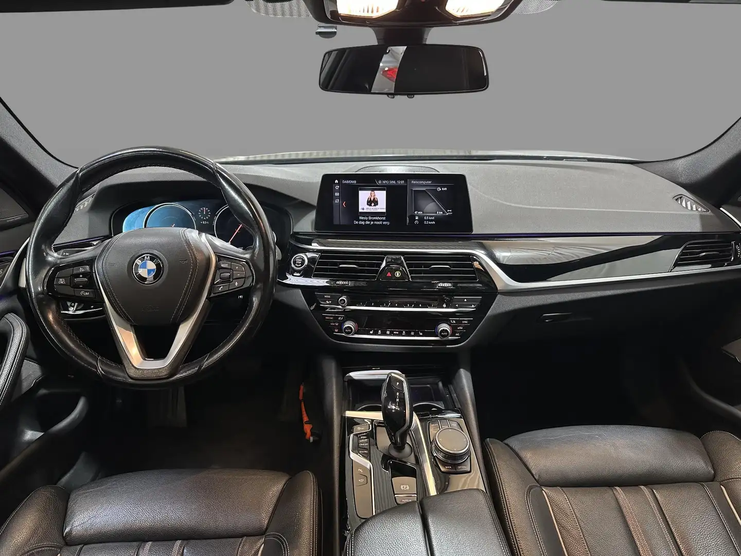 BMW 520 5-serie 520d High Executive Sportline Grijs - 2