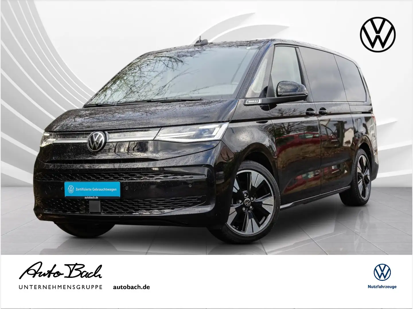 Volkswagen T7 Multivan T7 Multivan Langversion 1.4 eTSI "Life" DSG LÜ N Černá - 1