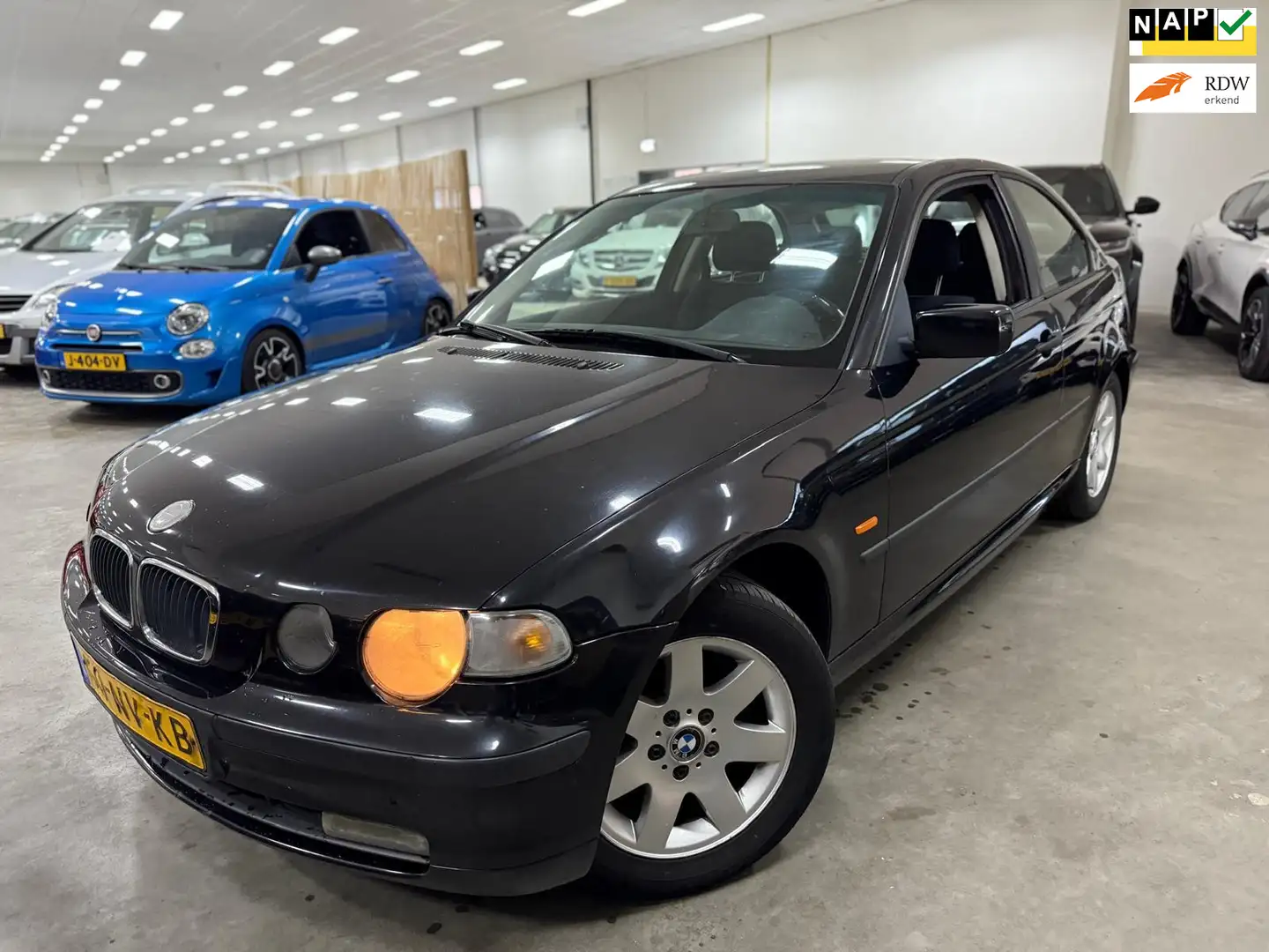 BMW 316 3-serie Compact 316ti Essence / MULTIMEDIA-NAVI / Noir - 1