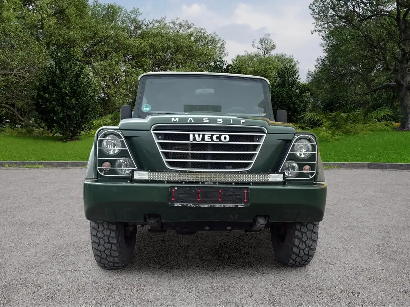 Iveco Massif LKW Zullassung*Klima*4X4*AHK Grün - 2