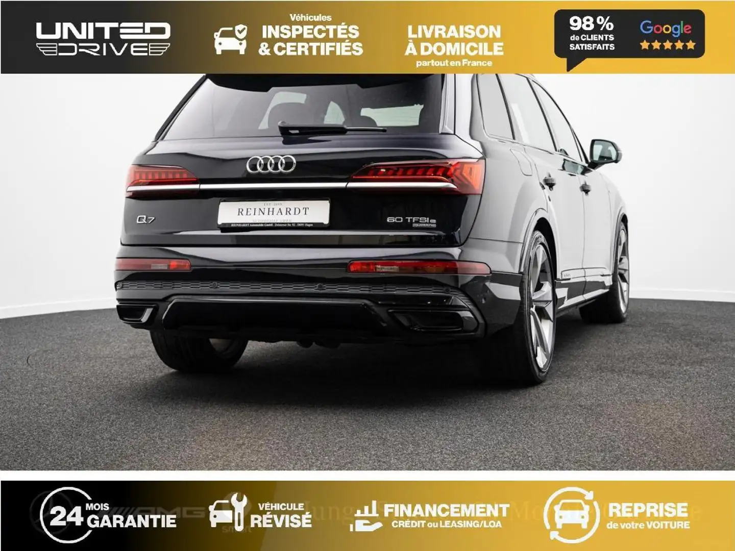 Audi Q7 60 TFSI S LINE Noir - 2