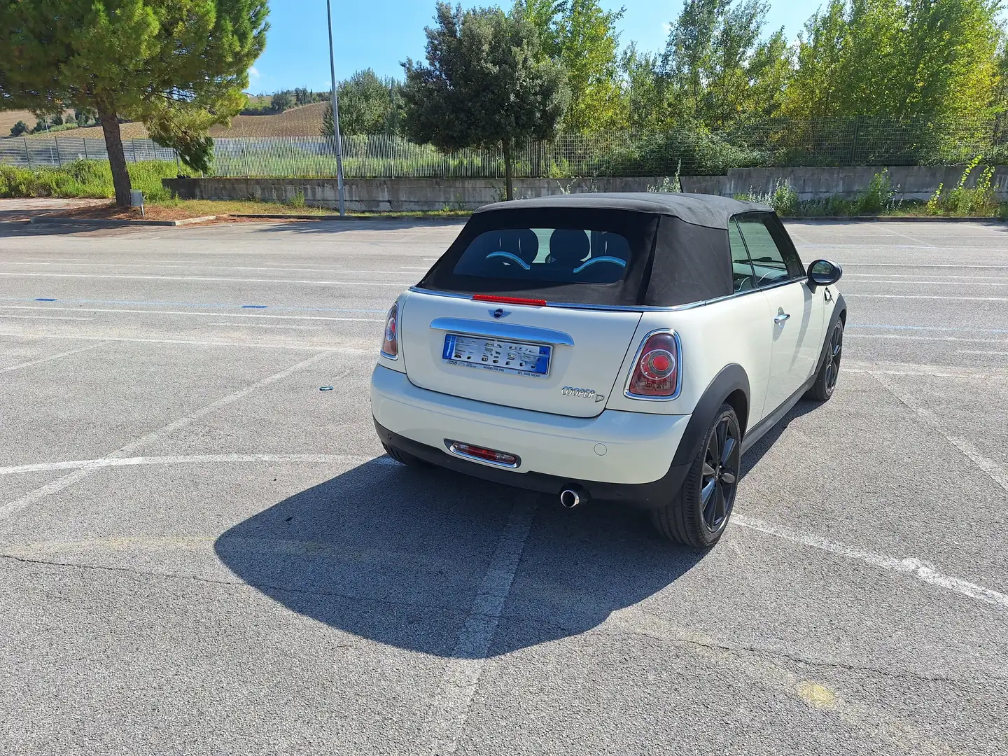 MINI Cooper D Cabrio Mini Cabrio 1.6 Cooper D 112cv Blanco - 1