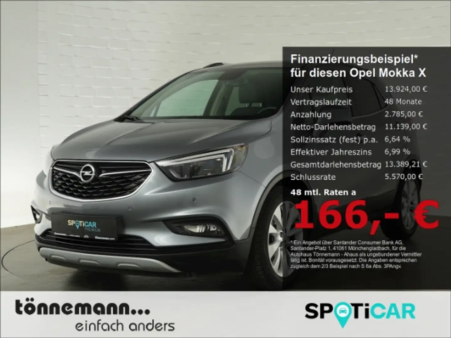 Opel Mokka X INNOVATION AT+NAVI+LED-SCHEINWERFER+SITZ-/LENKRADH Gris - 1