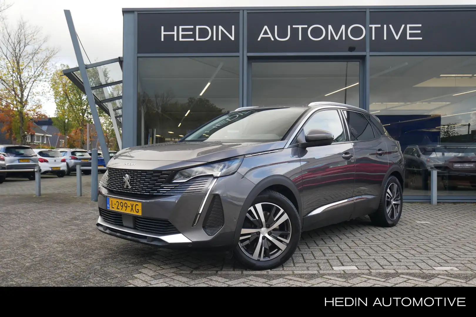 Peugeot 3008 1.6 HYbrid 225 Allure | Trekhaak | All season band Gris - 1