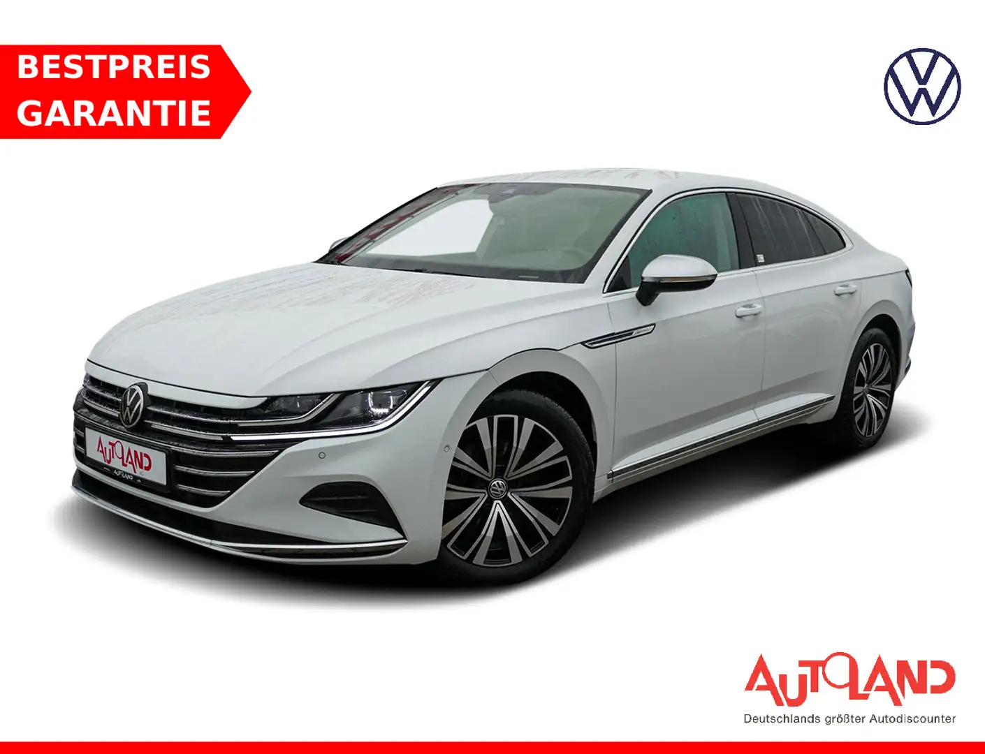 Volkswagen Arteon 2.0 TDI Elegance DSG LED Navi ACC Kamera Bianco - 1