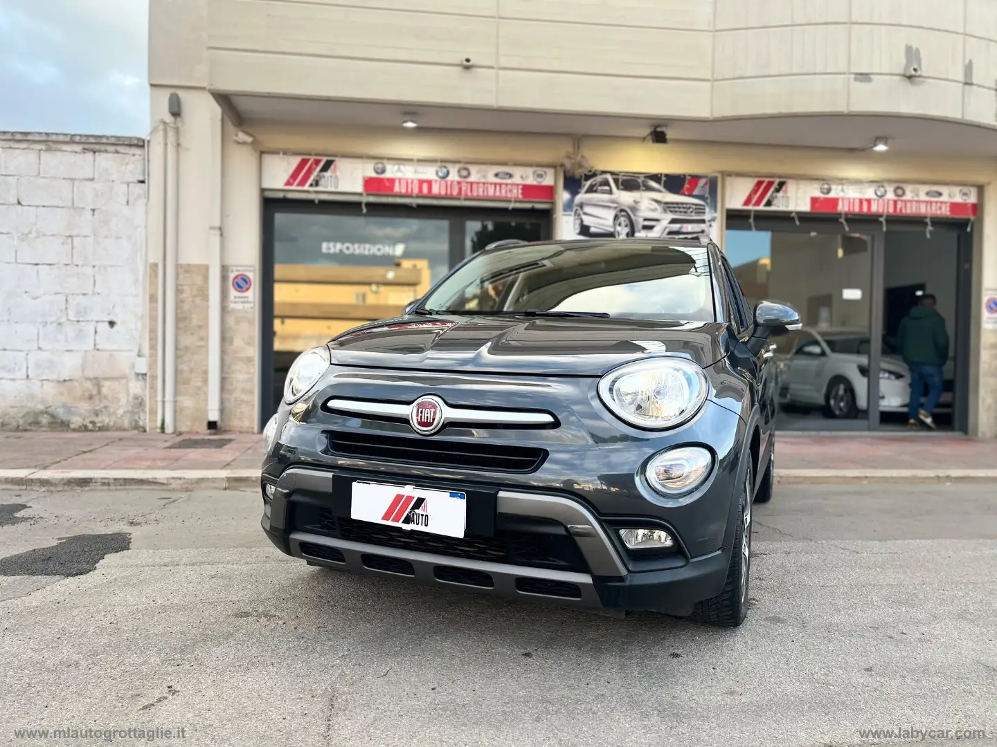 Fiat 500X 1.3 M.Jet 95 CV Cross Grigio - 2