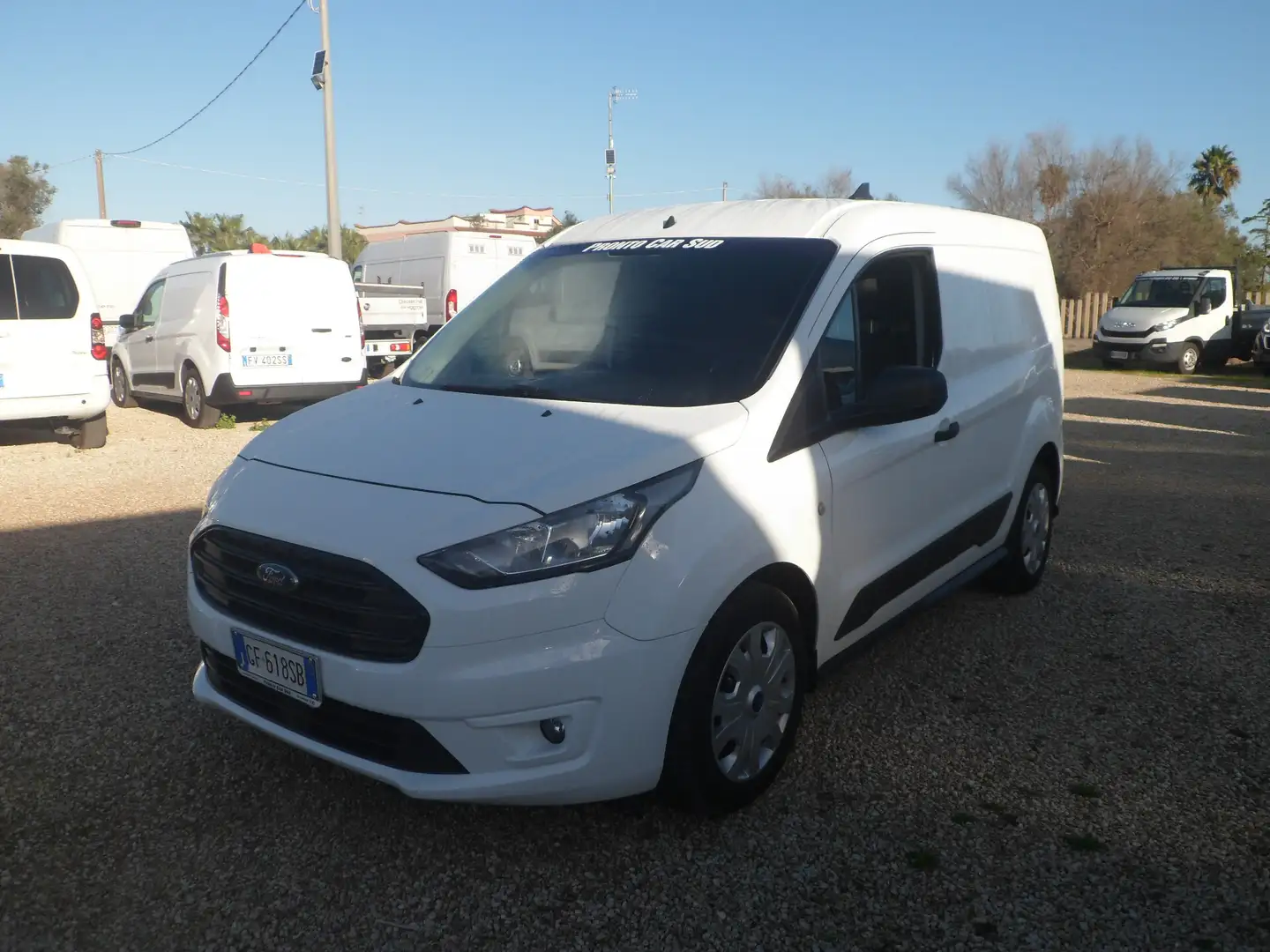 Ford Transit Connect furgone Blanc - 1