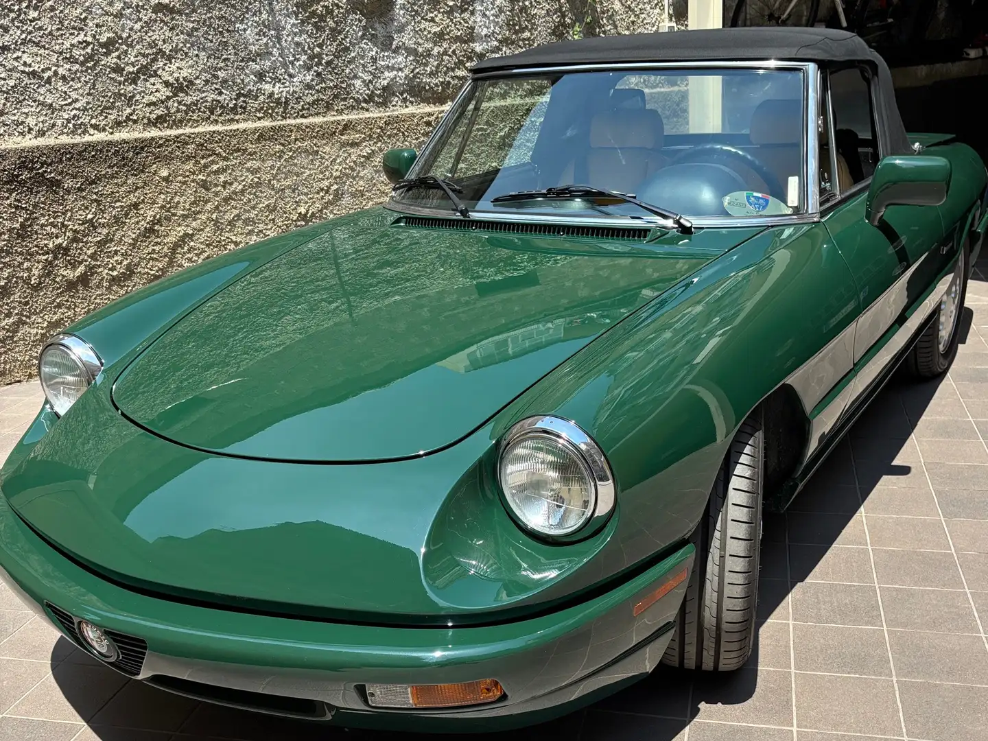 Alfa Romeo Spider 20i veloce modello U.S.A. Verde - 2