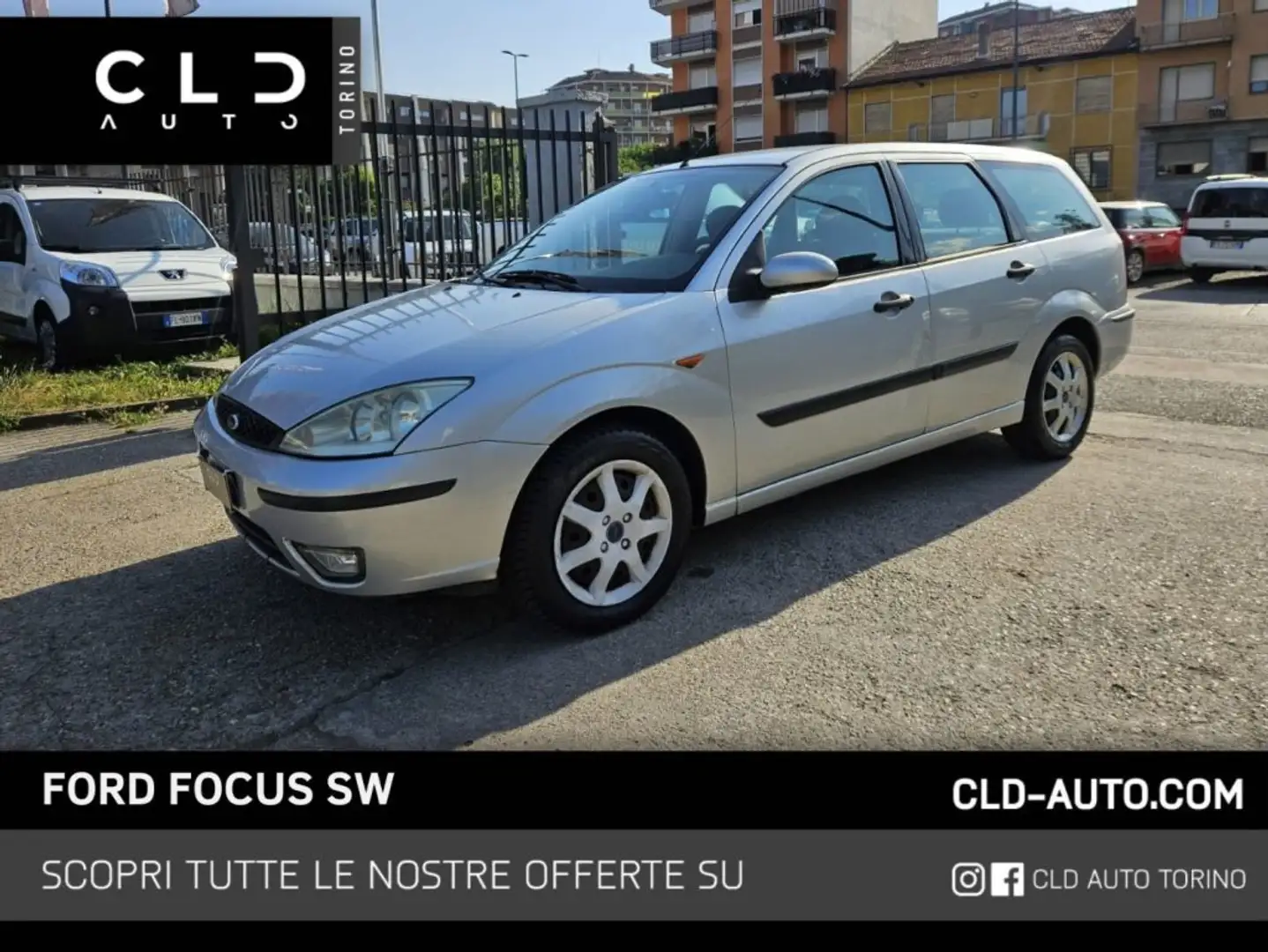 Ford Focus 1.8 TDCi (100CV) cat SW Grigio - 1