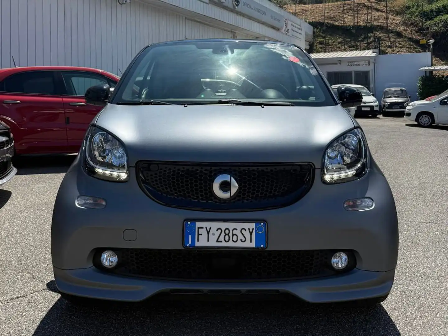 smart forTwo 0.9 t Passion 90cv twinamic Grigio - 1