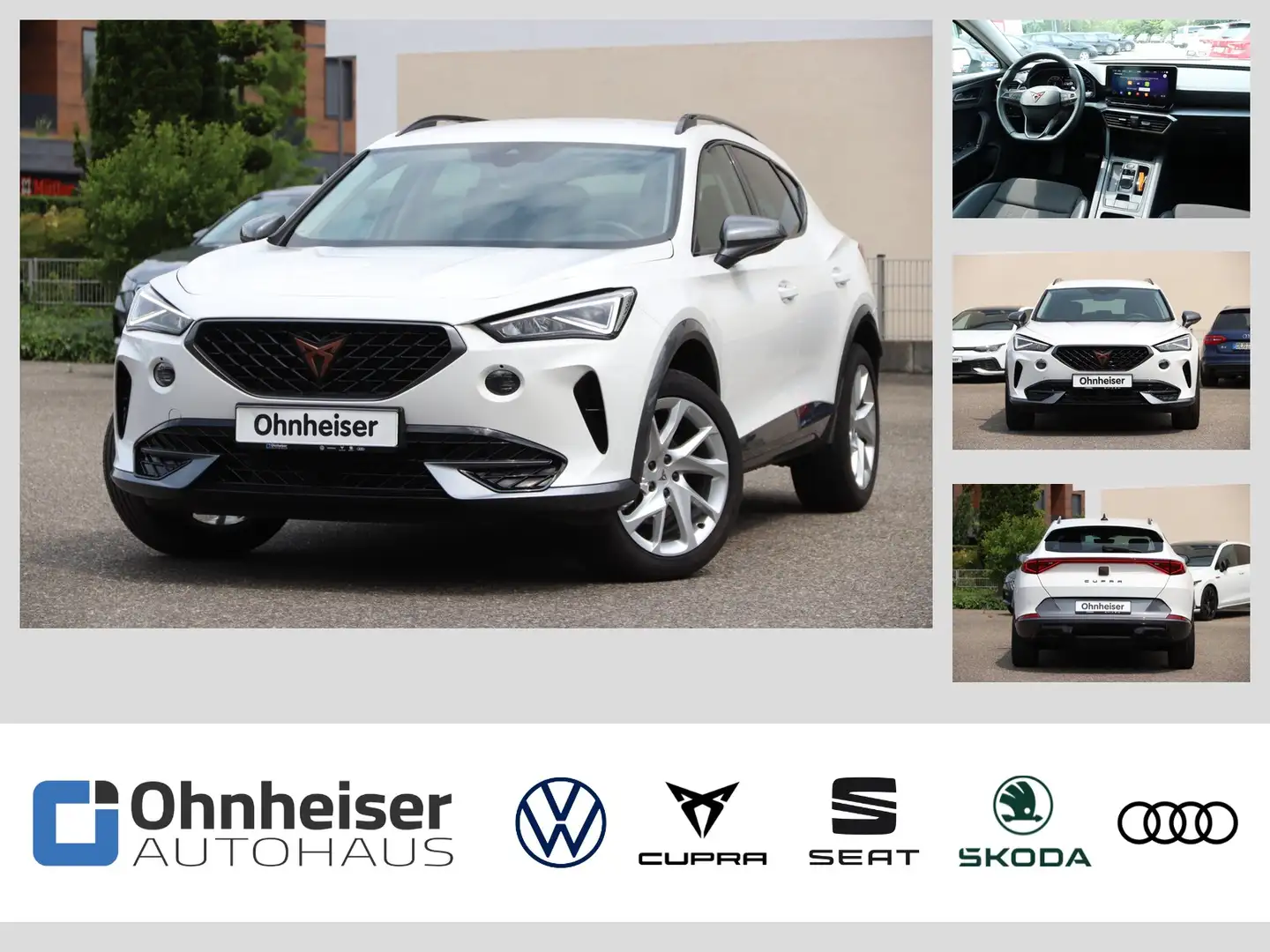CUPRA Formentor 1.5 TSI DSG*ALU*SHZ*APPLE CAR PLAY*NSW Weiß - 1