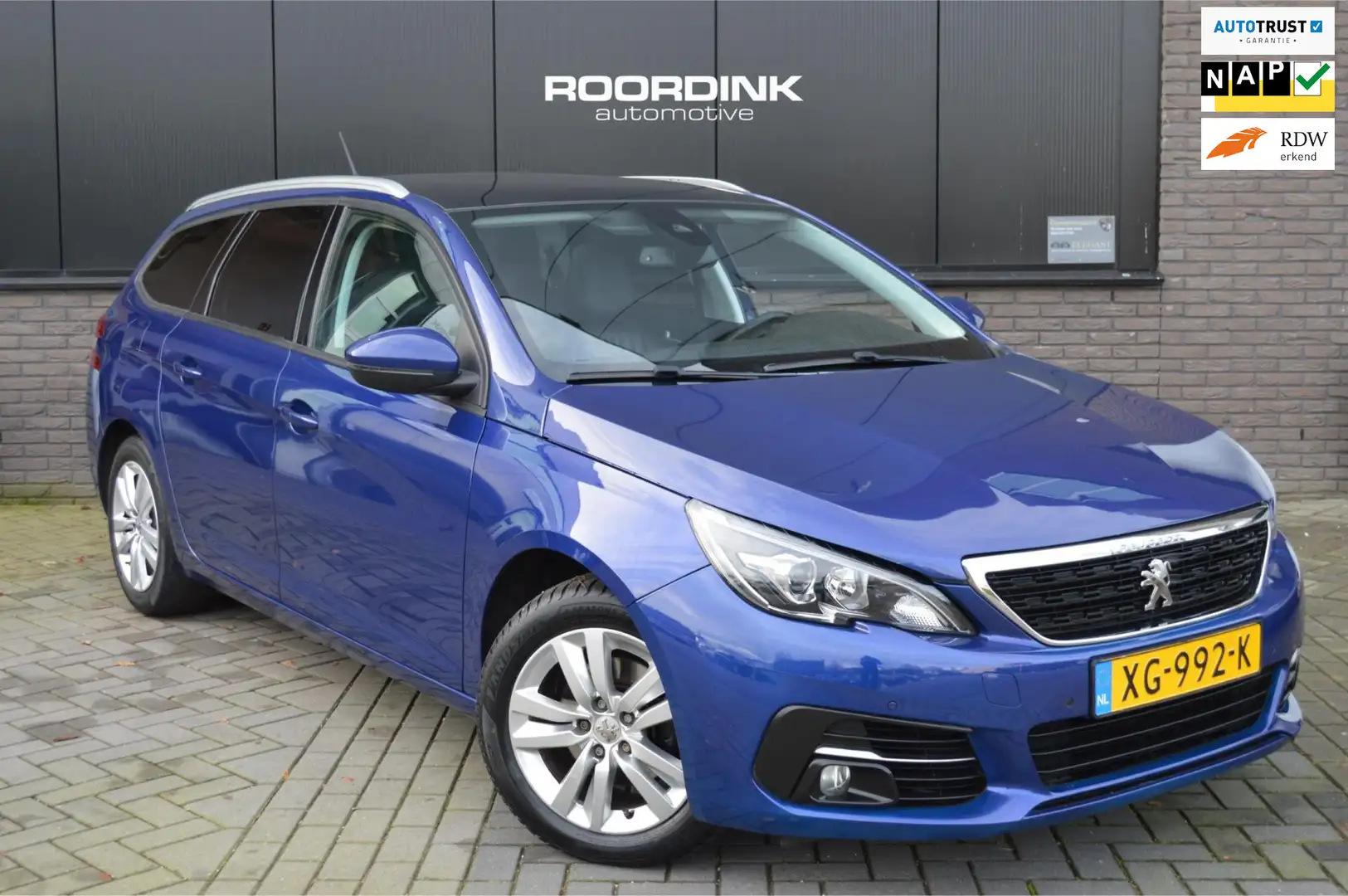Peugeot 308 SW Camera|Leder|Panoramadak|Led|Trekhaak Bleu - 1