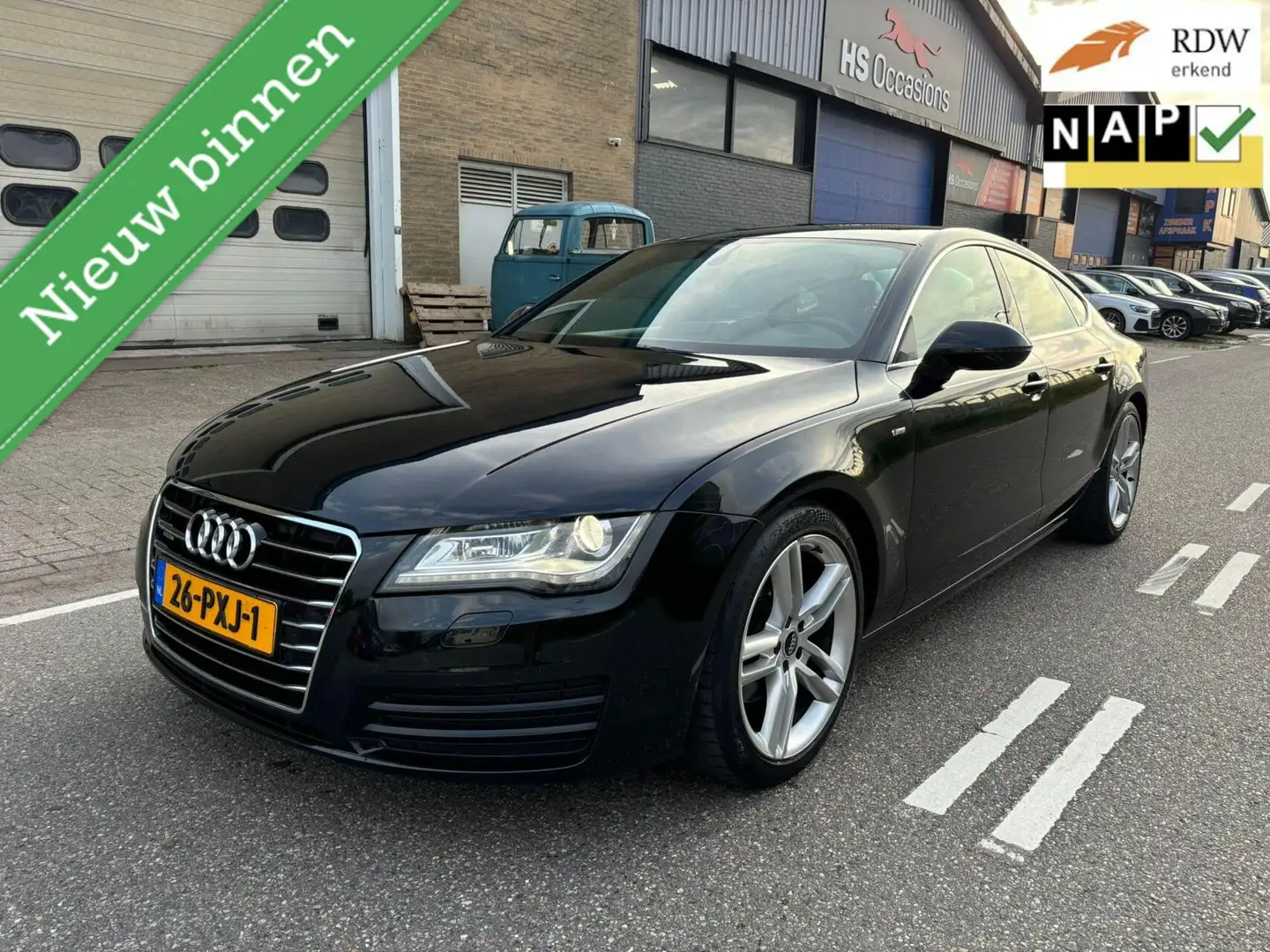 Audi A7 Sportback 2.8 FSI quattro Pro Line /navi/camera/ Zwart - 1