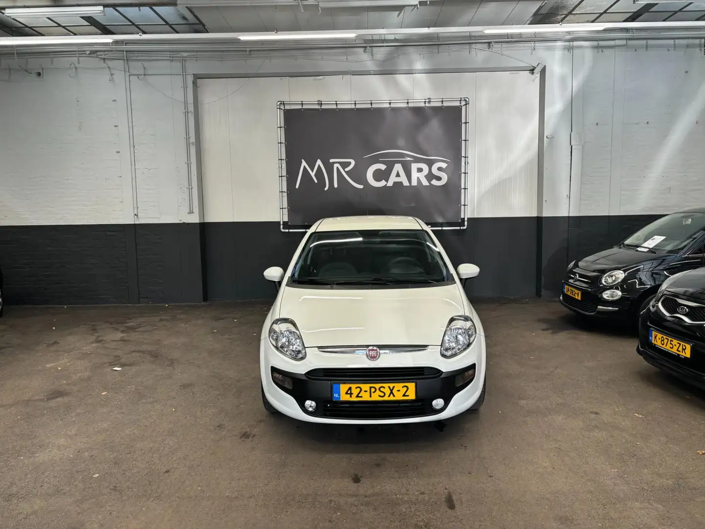 Fiat Punto Evo 1.3 M-Jet Dynamic airco Weiß - 1
