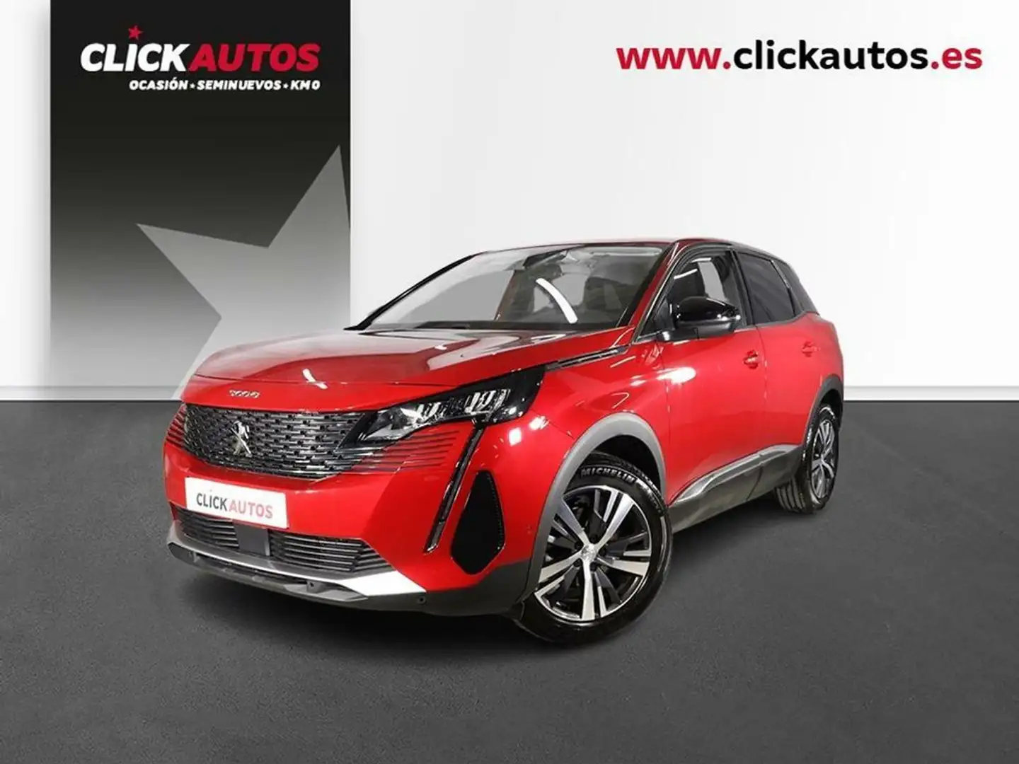 Peugeot 3008 1.2 Puretech 130CV Allure Pack Rood - 1