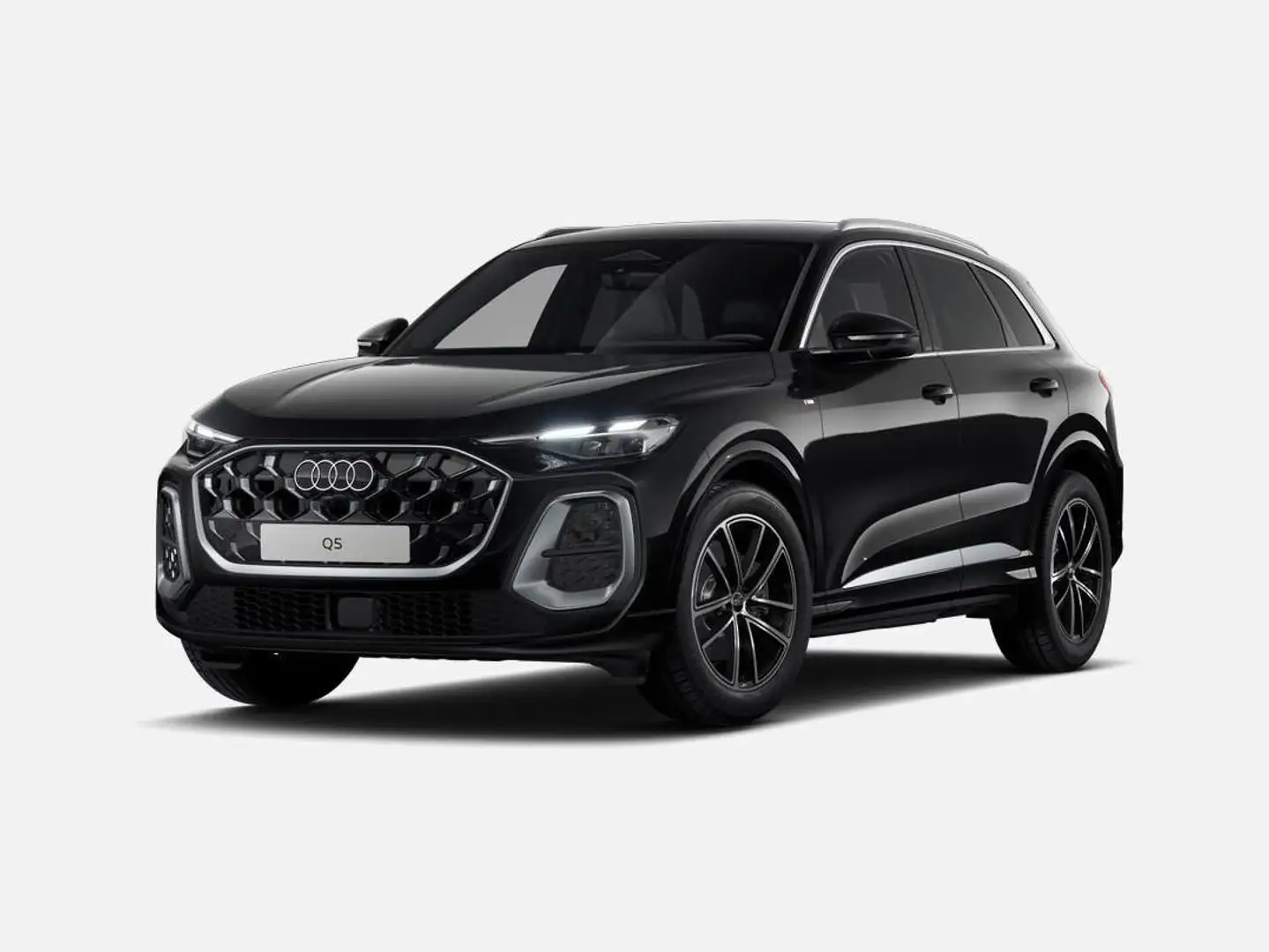 Audi Q5 40 TDI quattro S-tronic S line IVA ESP/-20% LISTIN Zwart - 1