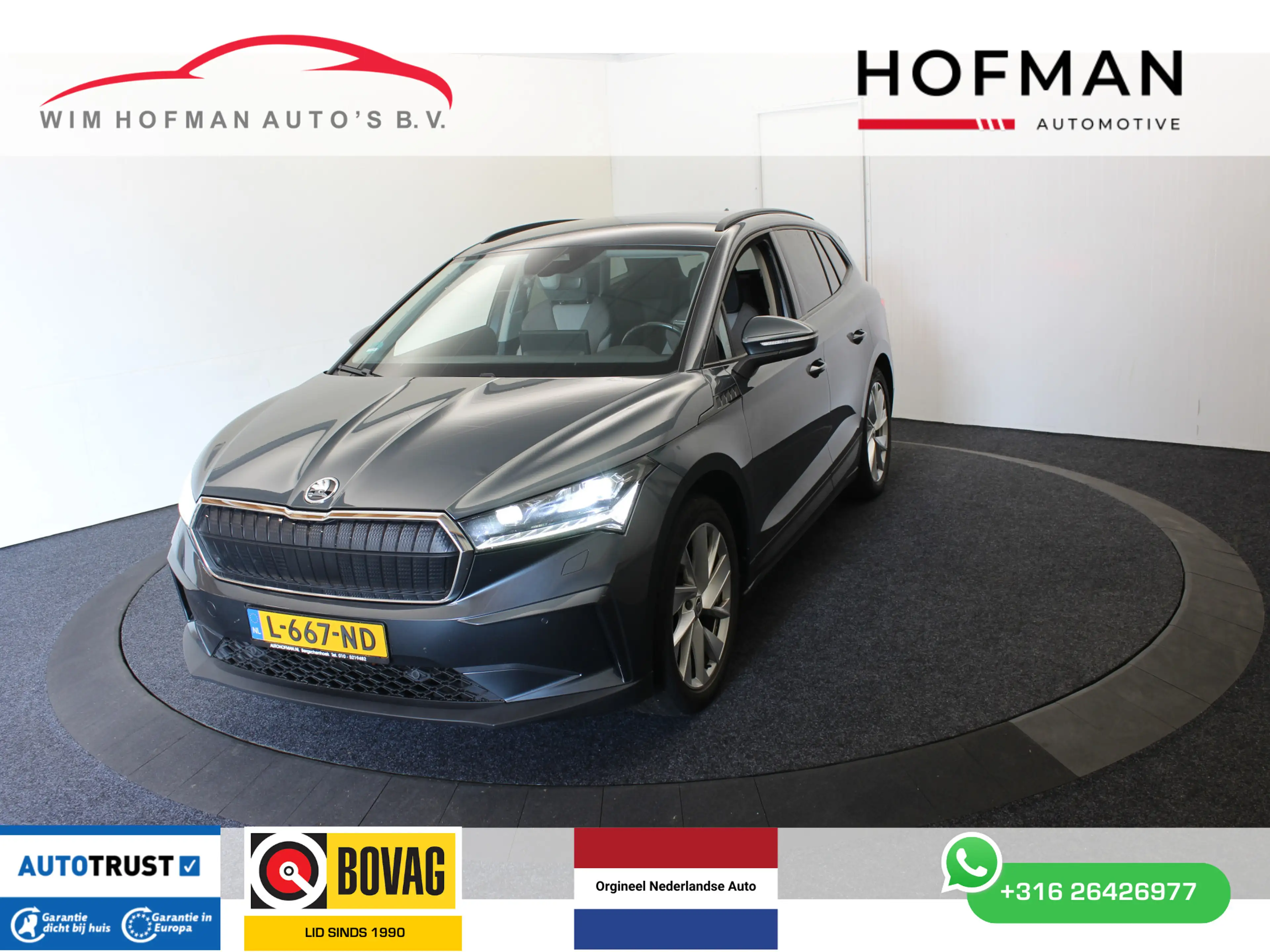Skoda Enyaq iV 60 First Edition Comf Sport SOH 89% Camera EL T