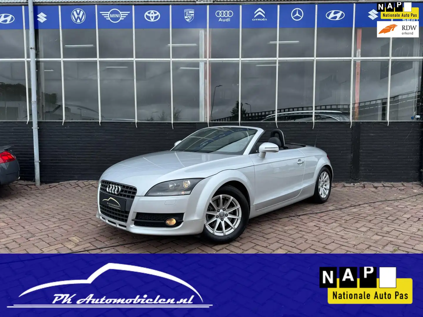 Audi TT Roadster 2.0 TFSI **CLIMA + STOELVERW. + ELEK KAP Grijs - 1