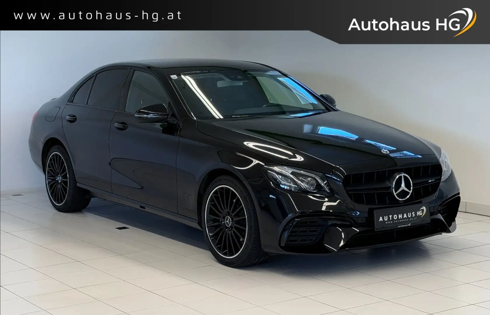 Mercedes-Benz E 220 d*E63 AMG*LED*R-KAMERA* Schwarz - 1