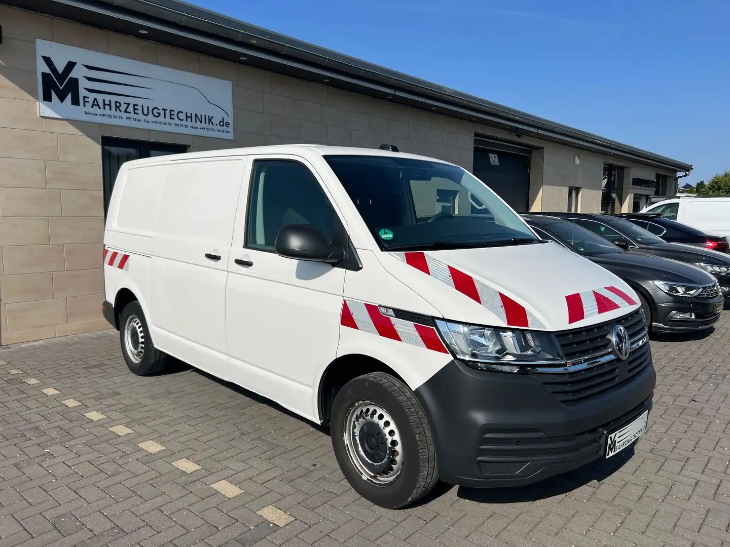 Volkswagen T6 Transporter T6.1 Transporter Ka 4MOTION*Klima*Standh*R-Kam Weiß - 2