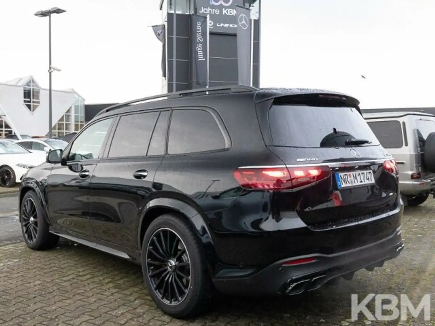 Mercedes-Benz GLS 63 AMG GLS 63 AMG 4M+ PREMIUM+°BEIGE°LM22°NIGHT°AHK° Noir - 2