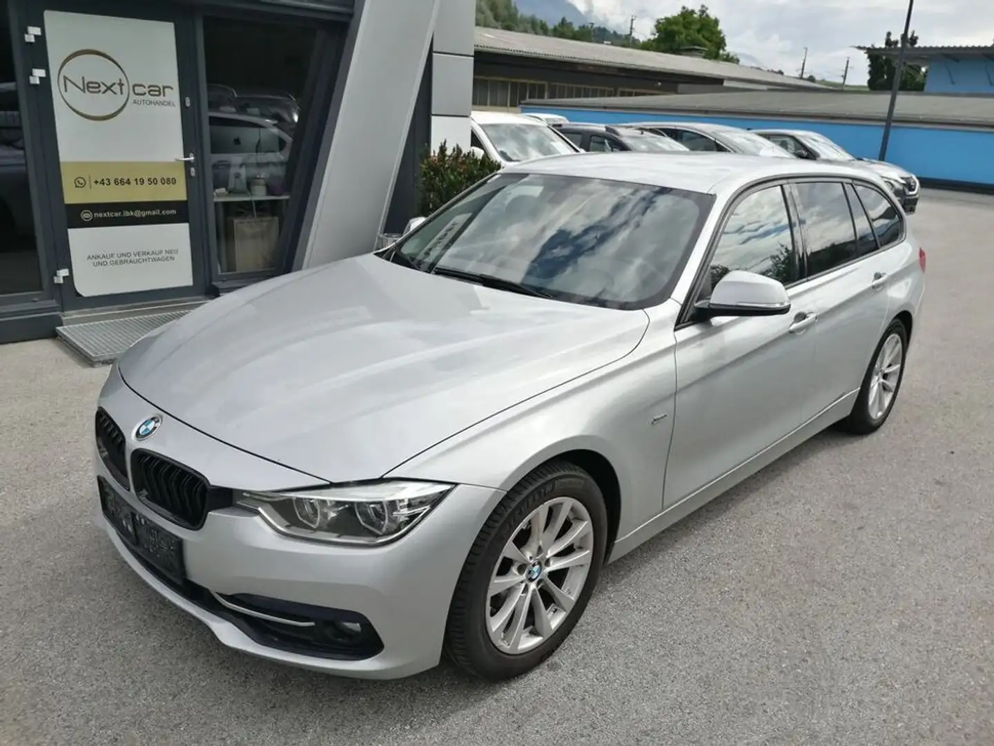 BMW 318 d Sport Line Argent - 1