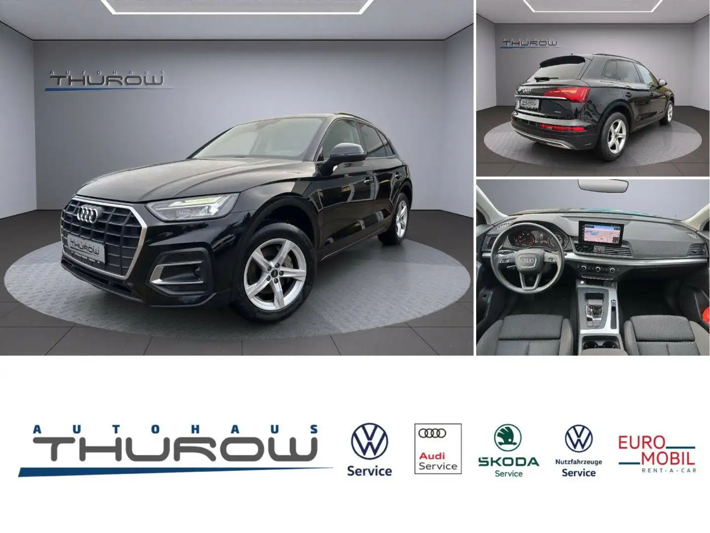 Audi Q5 S-tronic 40 2.0 TDI quattro Schwarz - 1