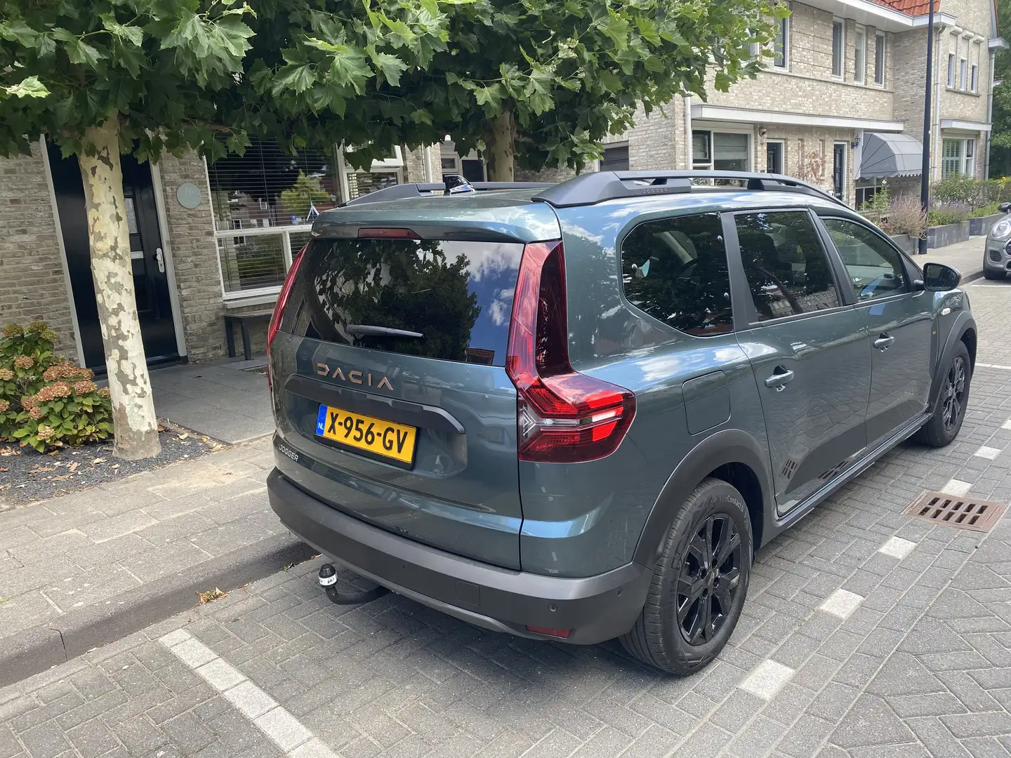 Dacia Jogger 1.0 TCe 100 EG Ext 7 bj 11-2023 nl-auto! Groen - 2