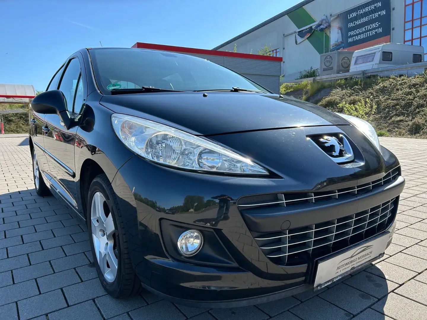 Peugeot 207 Premium 1.6*KLIMAAUTOMATIK*TEILLLEDER*EURO5* Schwarz - 2