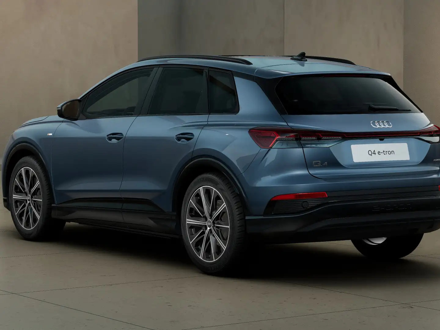 Audi Q4 e-tron 45 s line edition quattro 286cv Blu/Azzurro - 2